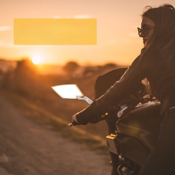 REGULOWANE LUSTERKA MOTOCYKLOWE KAMERA TYŁU