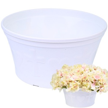 DONICZKA OKRĄGŁA OSŁONKA KWIETNIK NA CMENTARZ 25CM