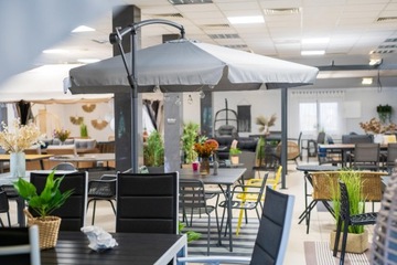 САДОВЫЙ ЗОНТ 3,5 М СКЛАДНОЙ WERONA БОЛЬШОЙ СЕРЫЙ