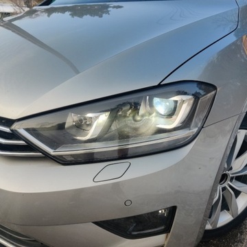 Volkswagen Golf Sportsvan Sportsvan 1.4 TSI BlueMotion Technology 150KM 2015 Volkswagen Golf Sportsvan Volkswagen Sportsvan 1.4b Automat DSG Radar LEDy, zdjęcie 8