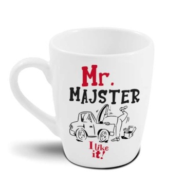 Kubek na prezent Majster 300ml dla faceta mechanik majsterkowicz