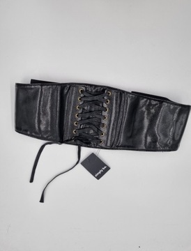 PAS CZARNY WIĄZANY 60/62 101