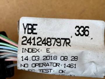 WIĄZKA INSTALACJA DRWI LEWY PRZÓD RENAULT MEGANE IV 4