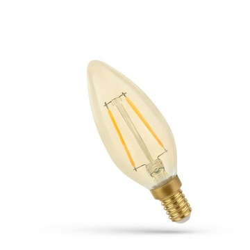 Żarówka LED świeczka Spectrum 2W 260LM ciepła
