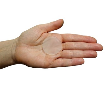 Szkło 2 mm matowe do halogenu do oczka okrągłe fi 4,3 cm 43 mm