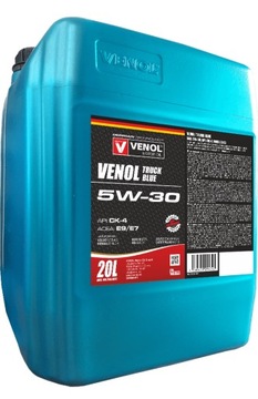 Olej silnikowy VENOL SYNTHESIS TRUCK BLUE CK 4 5W30 20L