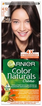 GARNIER COLOR NATURALS Farba do włosów nr4.12 LODOWY BRĄZ