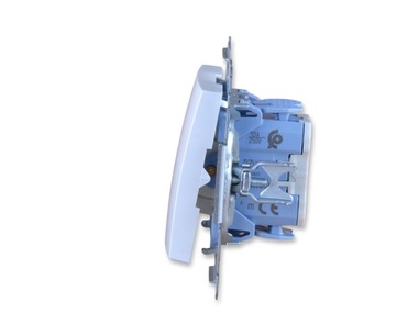 Трехпозиционный выключатель жалюзи Белый Simon 54