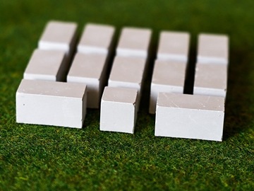 Кирпич гипсовый, прямой стеновой, форма 01