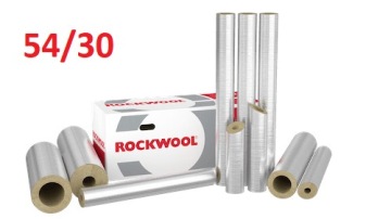 Минераловатные лаги ROCKWOOL 54/30 мм изоляция 800 ALU MB 5,4/3 см