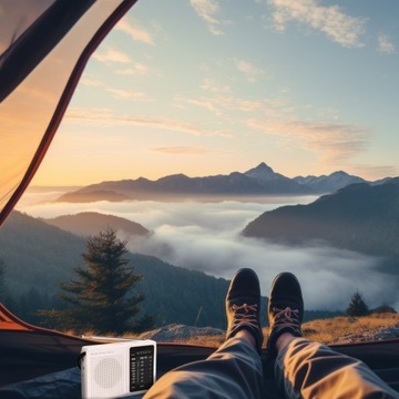 СТРОИТЕЛЬНЫЙ КУХОННЫЙ РАДИО ПОРТАТИВНЫЙ FM AM С РАЗЪЕМОМ ДЛЯ БАТАРЕИ, МАЛЕНЬКИЙ