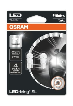 OSRAM LEDRIVING W5W ХОЛОДНЫЕ БЕЛЫЕ ЛАМПОЧКИ 12 В 6000 К