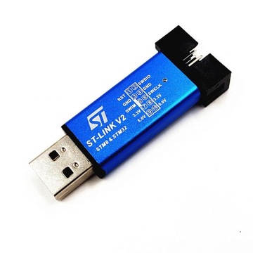 STM32 STM8 STLINK V2 Программатор-отладчик ST-LINK
