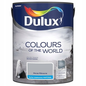 Dulux Kolory Świata farba lateksowa Morze Północne 5l