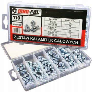 SMAROWNICZKI ZESTAW 110ELE. CALOWE M66498 KALAMITK