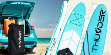 SUP доска 320 см, надувное весло, стабильный комплект весла Thunder