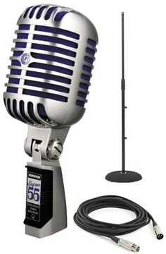 SHURE Super 55 mikrofon dynamiczny wokalny retro style ELVIS