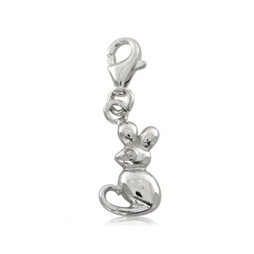 SREBRNY CHARMS MYSZKA SREBRO 925 MYSZ ZAWIESZKA