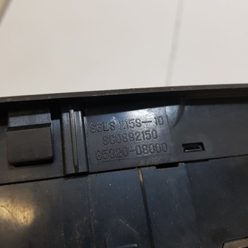 PANEL ŘÍZENÍ SKEL ŘIDIČE SSANGYONG REXTON 85820-08000