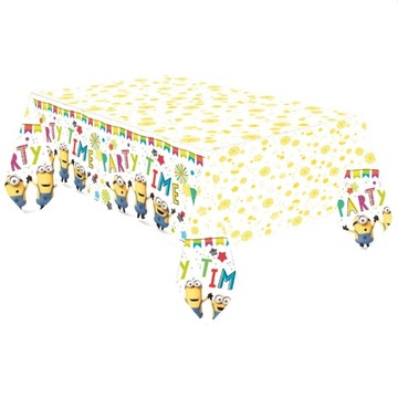 Obrus Papierowy Minionki - 120 x 180 cm