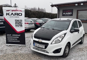Chevrolet Spark II Hatchback facelifting 1.0L DOHC 68KM 2013 Chevrolet Spark Polski salon BenzynaLPG 68KM
