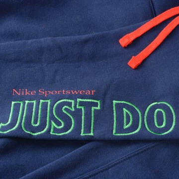 Nike Just Do It bluza męska z kapturem granatowa dresowa DD6218-451 M