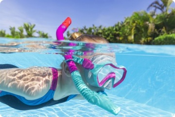 НАБОР ДЛЯ ПОДВОДНОГО ПЛАВАНИЯ МАСКА + ТРУБКА BESTWAY 24025