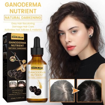 Szare Białe Pielęgnacja Włosów Serum Płynny Biały Do Czarnego Naturalny