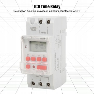 PROGRAMATOR CZASOWY CYFROWY LCD WYŁĄCZNIK