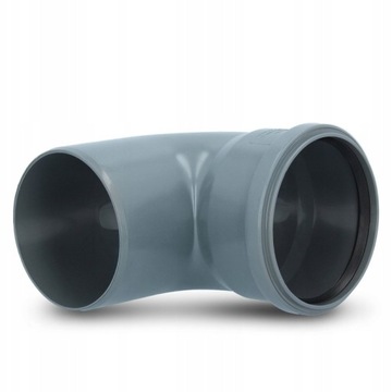 Kolano pcv 50mm 67' Produkt Polski!