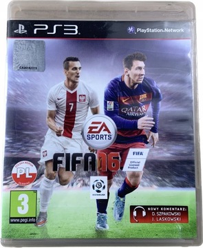 FIFA 16 płyta bdb+ PL PS3