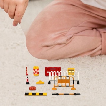 11 szt. Symulacja znaków drogowych na ulicę