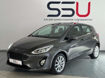 Ford Fiesta VII Hatchback 3d Facelifting 1.0 EcoBoost 100KM 2017 Ford Fiesta 1.0 Ecoboost 101KM Titannium LED Bdb Stan SSU Benzyna, zdjęcie 8