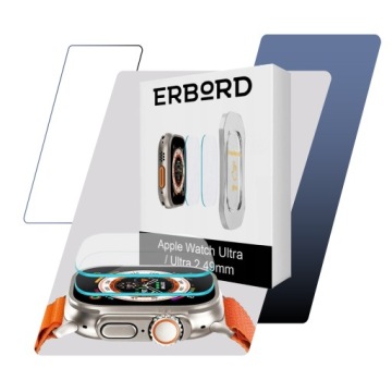 2x закаленное стекло для APPLE WATCH ULTRA 1 / 2 / 3 49MM WITH MOUNTING FRAME