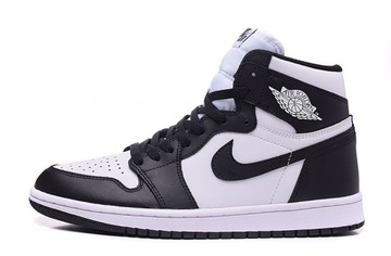 BUTY SPORTOWE NIKE AIR JORDAN 1 RETRO HIGH PANDA CZARNE BIAŁE 38