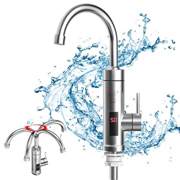 МГНОВЕННЫЙ ВОДОНАГРЕВАТЕЛЬ ЭЛЕКТРИЧЕСКИЙ ЖК-ВРАЩАЮЩИЙСЯ FAP 3000W