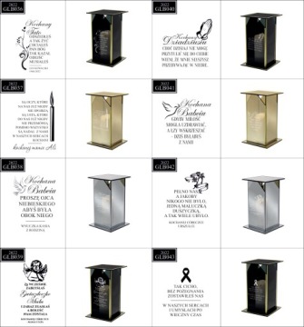 Эксклюзивная зеркальная стеклянная свеча ПЕРСОНАЛИЗИРОВАННАЯ с ГРАВИРОВКОЙ для БАБУШЕК И ДЕДушек