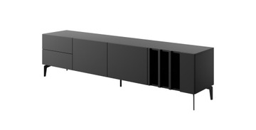 STOLIK RTV 200 salon sypialnia antracyt dąb craft