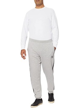 Spodnie HUMMEL bawełniane dresy męskie sportowe S