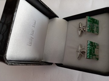 Запонки с узором ELECTRONICS