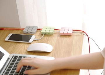 Кабель-органайзер самоклеящийся 5 цветов 3М