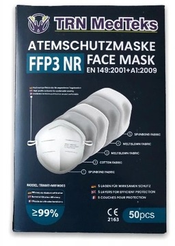 20x FFP3 МАСКА АНТИВИРУСНАЯ ЗАЩИТНАЯ МАСКА 99%