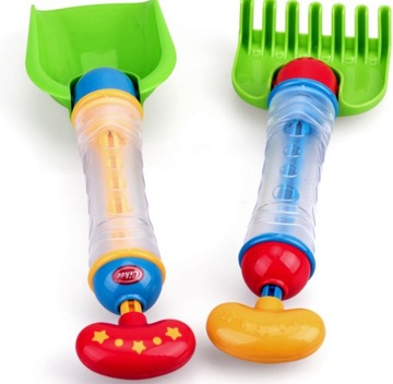 Zestaw plażowy sikawki do wody i piasku