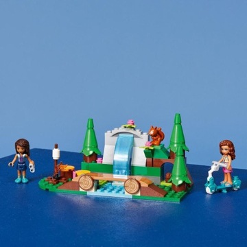 НАБОР БЛОКОВ Lego FRIENDS Идеально подходит для ДЕВОЧЕК Лес Водопад ТВЕРДЫЙ