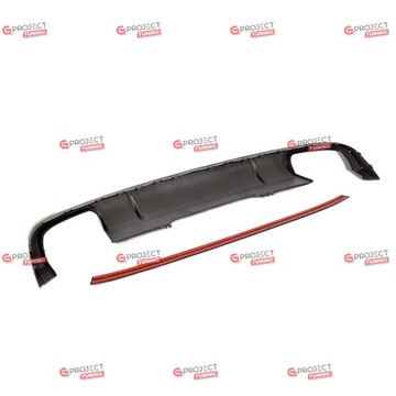 DIFUZOR ZADNÍ DO AUDI A4 B9 (8W) AVANT 2015 - 2017