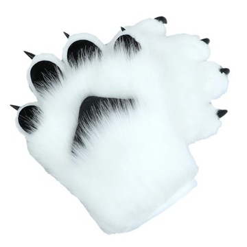 Wolf Dog Foxes Paw Claw Gloves Costume Accessories Cosplays Animal Furry