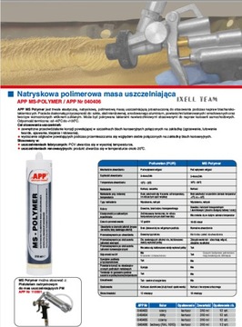 APP MS Polymer - Polimerowa masa natryskowa BEŻOWA 310