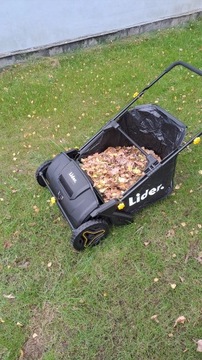 LEADER COLLECTOR РУЧНАЯ ПОДМЕТАЛЬНАЯ МАШИНА ДЛЯ ЛИСТЬЕВ ТРАВЫ ИЗ РАВЕННЫХ КУБИКОВ 53см