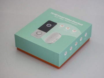 Беспроводной WI-FI ВИДЕОЗВОНОК Дверной звонок T8 Черный + ПРИЕМНИК