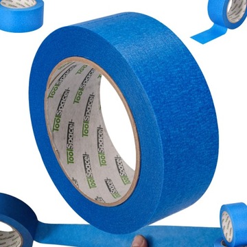 TAŚMA PAPIEROWA MALARSKA NIEBIESKA UV 38mm/50m